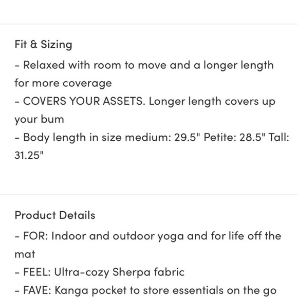 NWT Athleta Reversible Sherpa Hoodie - Picture 6 of 8